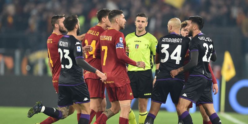 Hành lang cánh là nơi AS Roma vs Fiorentina bùng nổ