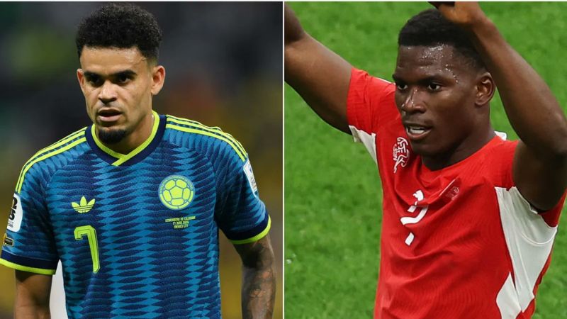 Phong độ của Thụy Sĩ vs Colombia trước trận